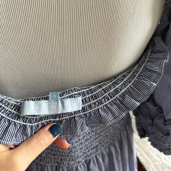 Hill House Original Blue Navy Gingham Nesli - Picture 3 of 7